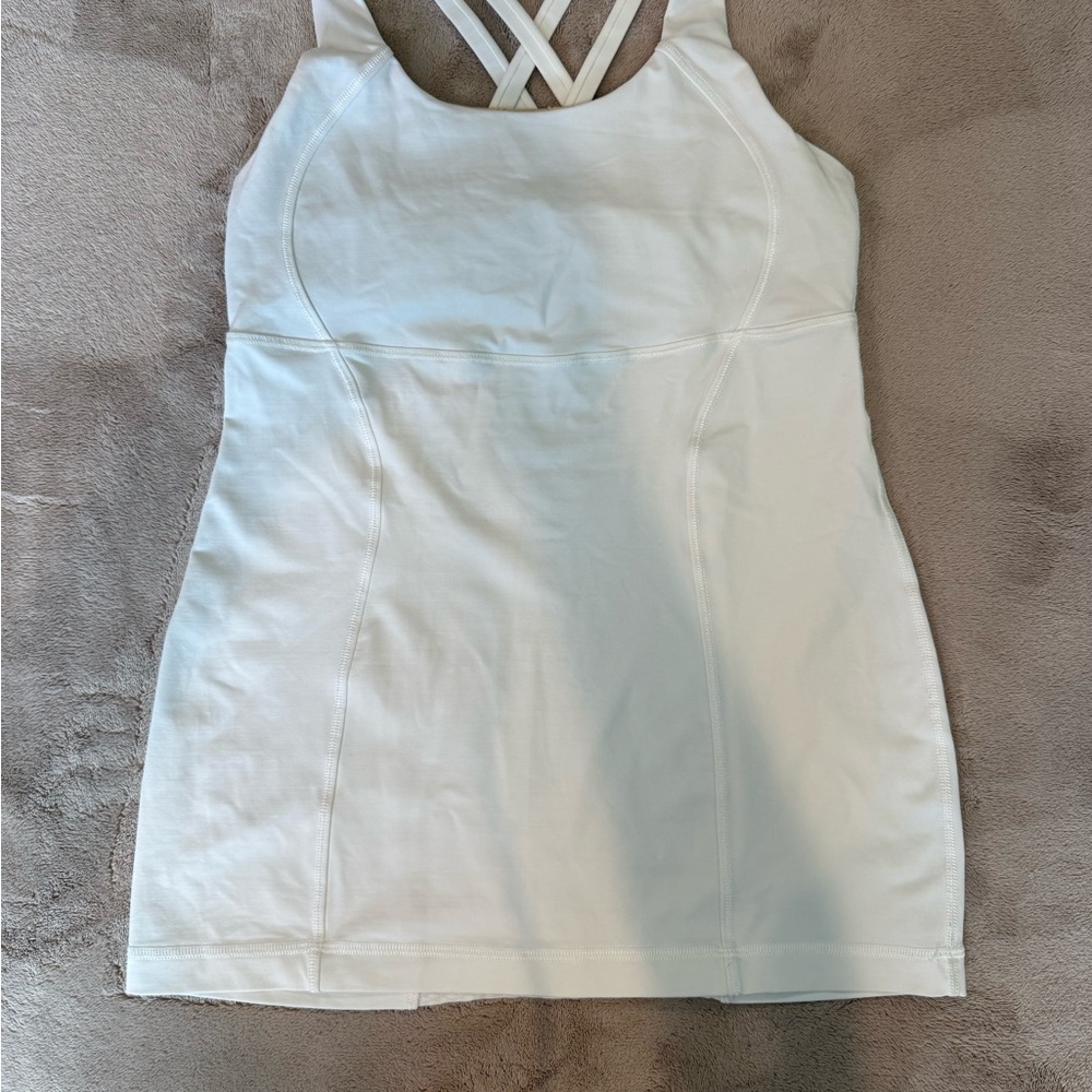 lululemon athletica White Tank Top